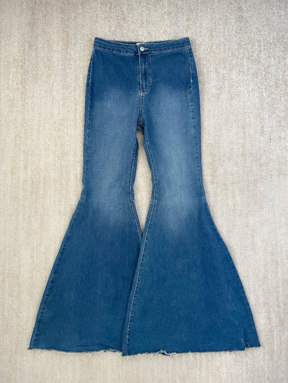 Free People We The Free Just Float On Flare Jeans Blue 28